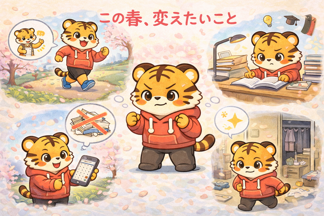 この春、変えたいこと