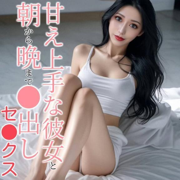 ☑️「甘え上手な彼女と朝から晩まで●出しセ●クス。」