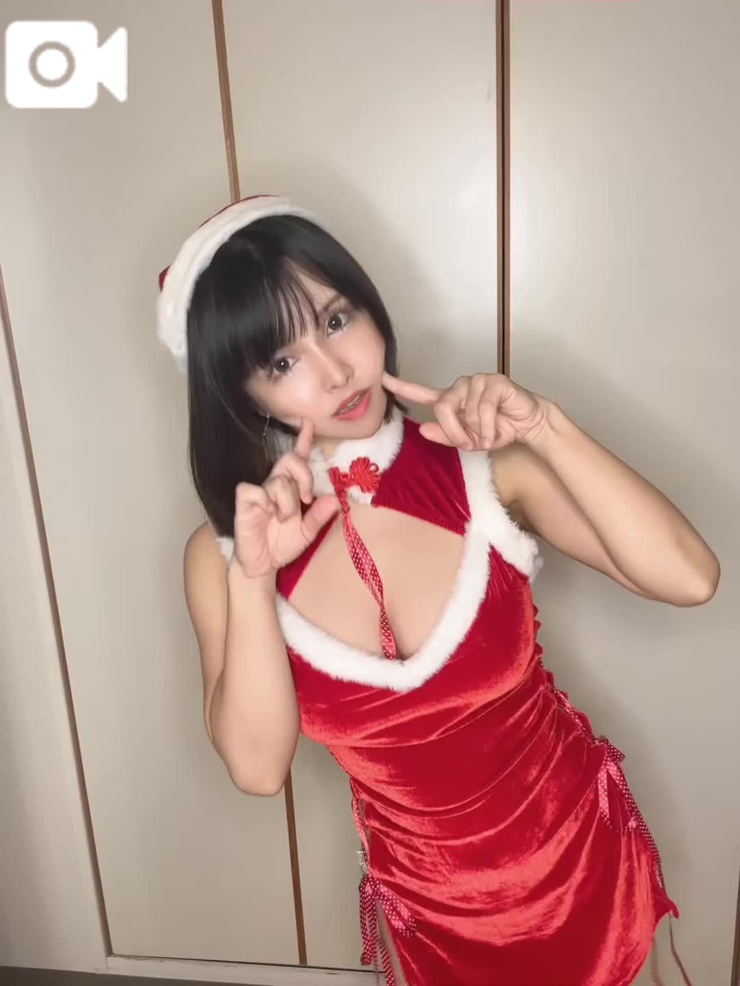 ❤️【👇動画をクリック】12月限定のコスプレ👇❤️