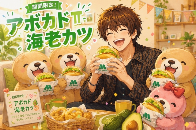 モス🍔キャスありがとう