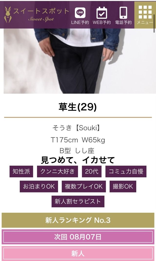 新人ランキング3位