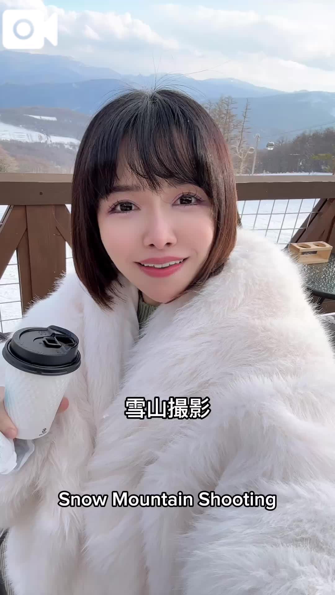 💜【裏側・先行公開】雪山で撮影してきたよん💜