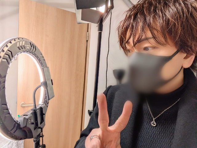 TikTokライブ準備中