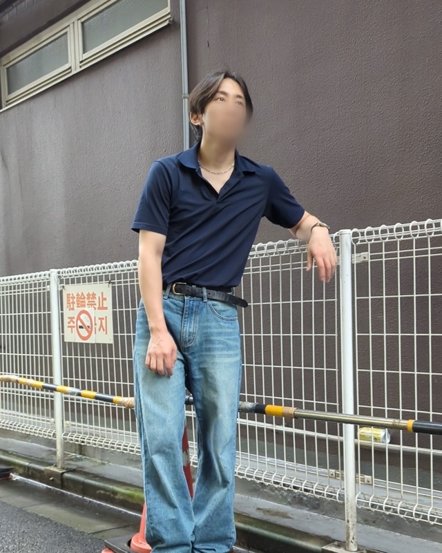 柵にもたれて🌿