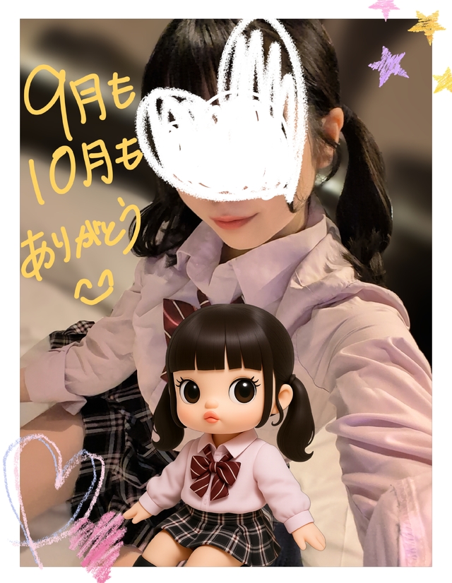 初！？久々！？9月と10月のお礼を💌  ̖́-‬
