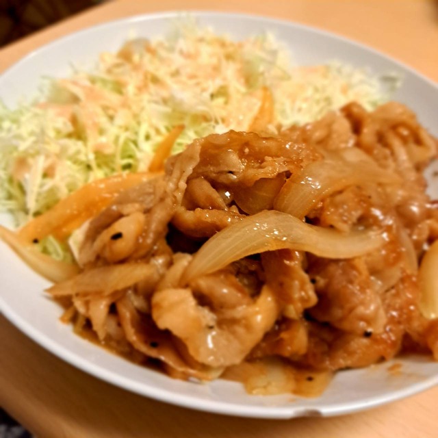 豚肉の生姜焼き