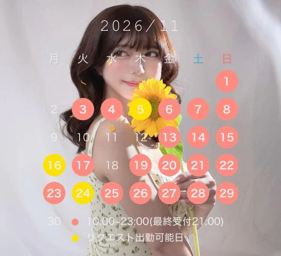 🌸11月シフト🌸