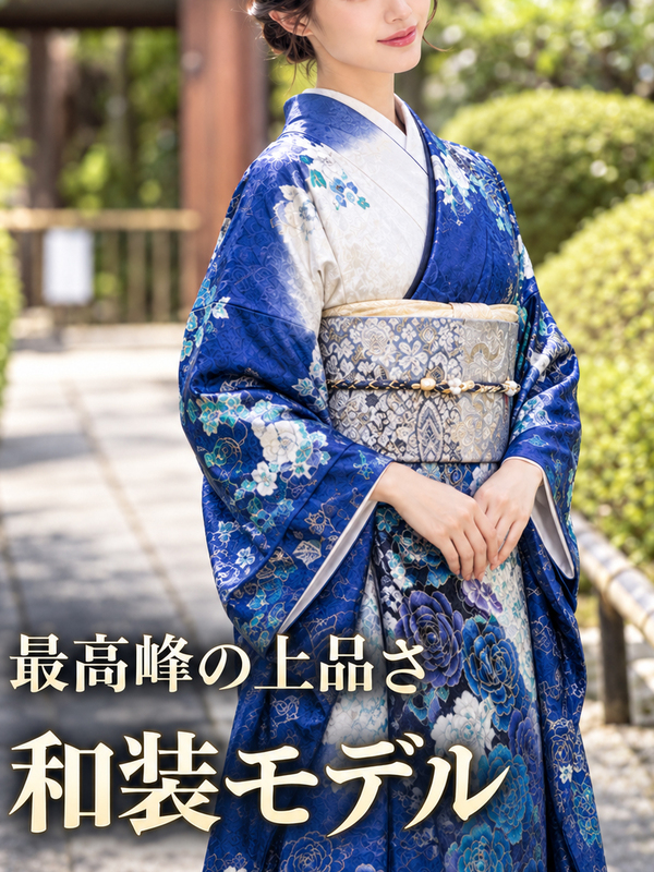 美しき和装モデル　