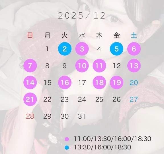12月の予定^›⩊‹^