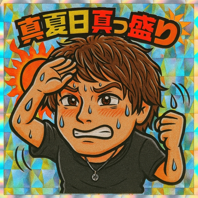 明日も暑いんだってば