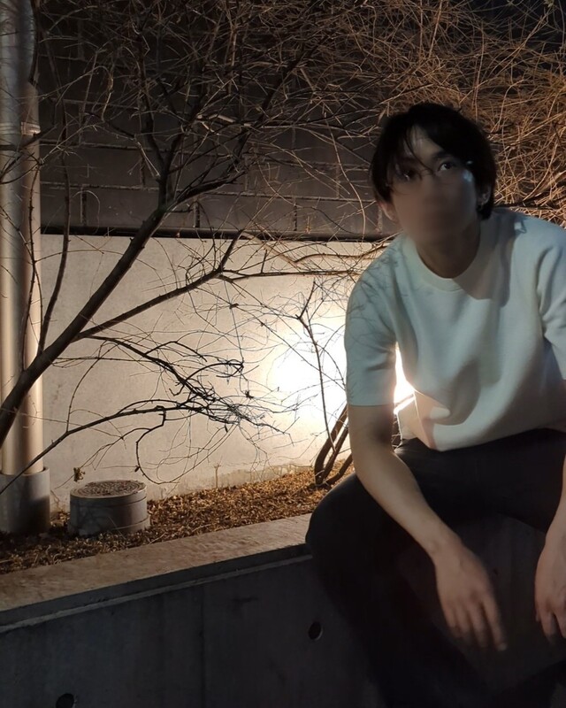 足元の模様🌸