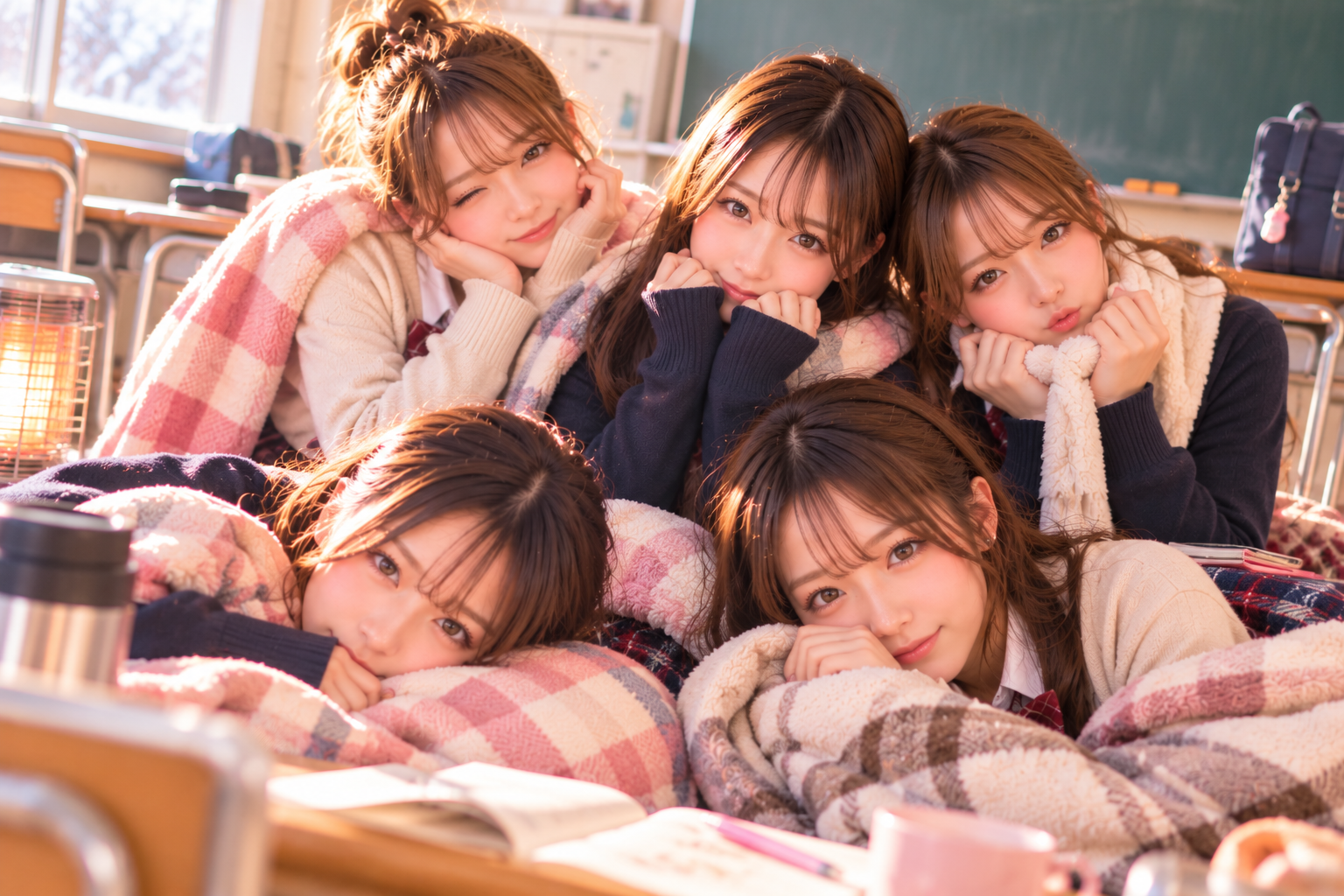 週末ですよ！生徒もちゃんと登校してます🏫✨