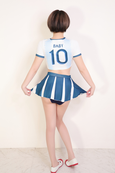 ひまわりセレクト①　チアガールブルー cos3