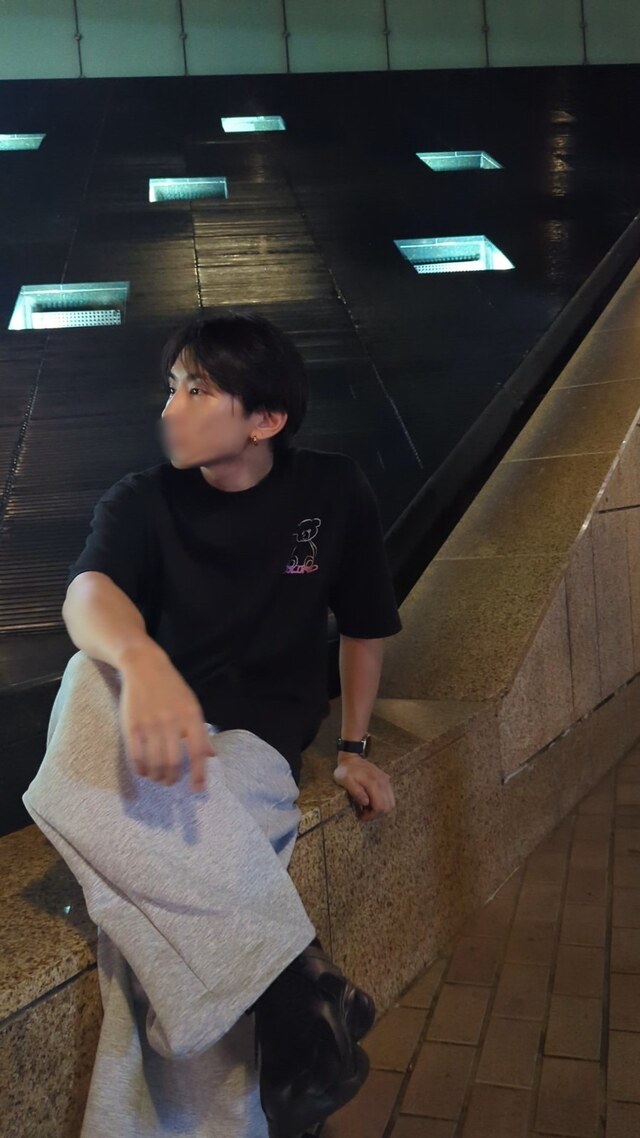 背もたれがない場所🌙