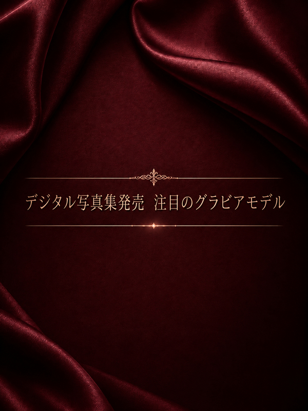 デジタル写真集発売　注目のグラビアモデル