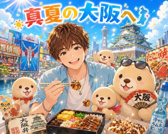 明日から大阪へ