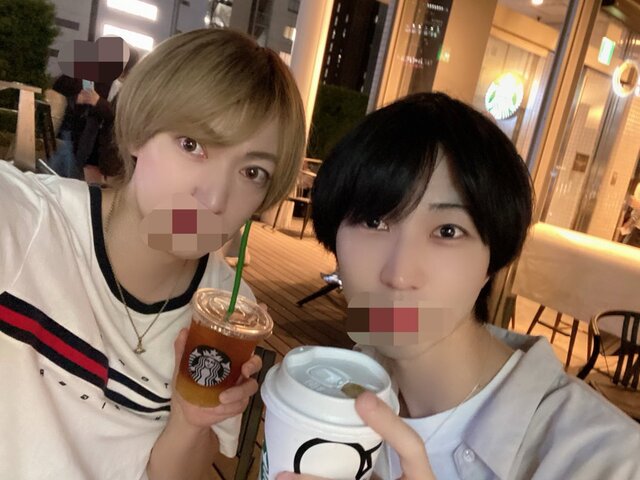 キャストのゆうまくんとスタバ行ってきた👍