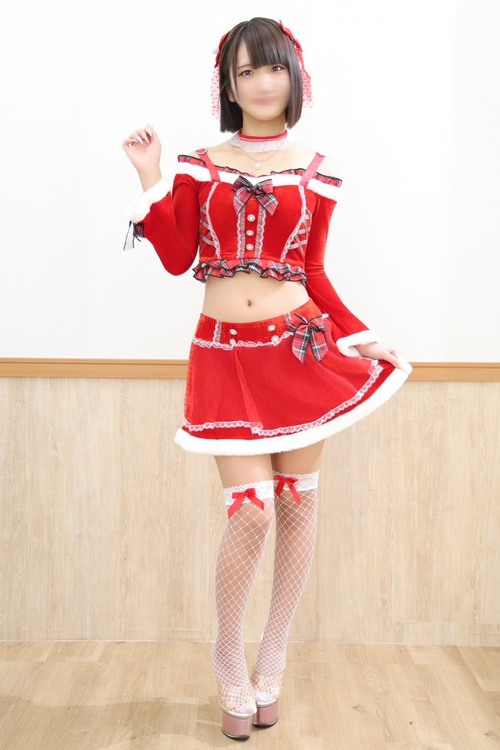 アイドル風サンタプロフィール写真