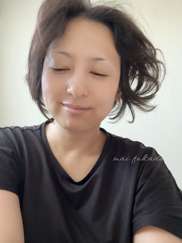 寝癖レベル高め