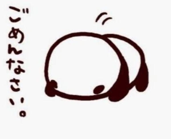 ごめんなさい🙇