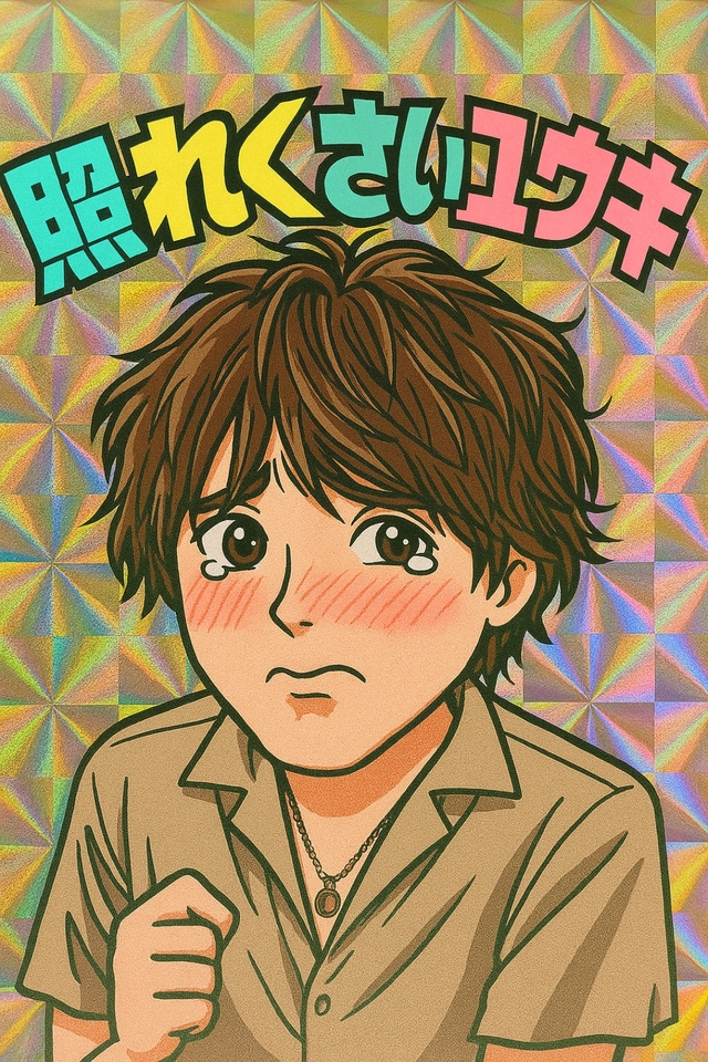 照れくさい？？