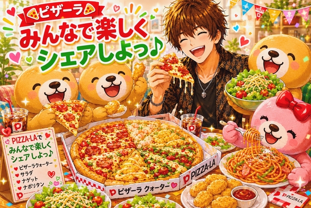 ピザ🍕キャスありがとう