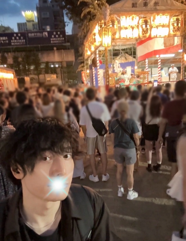 天神祭行ったよ✨