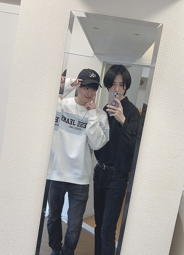 れおくんとツーショット😳