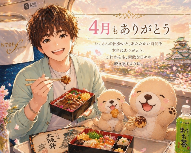 【感謝】4月もありがとうございました