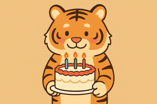 4回目の誕生日！