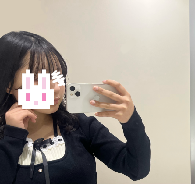 髪巻いた