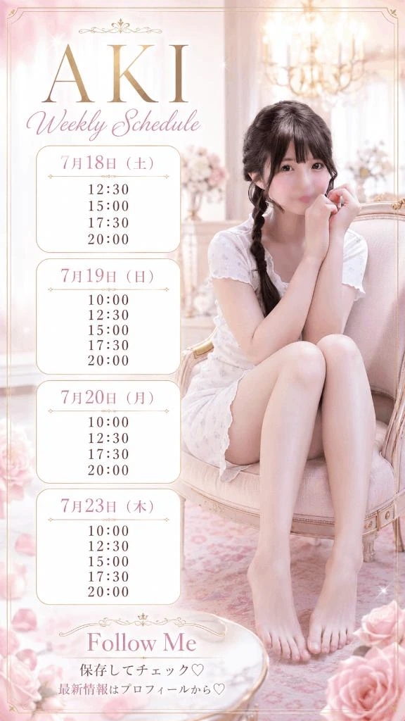 ⭐️直近ご案内可能なお時間⭐️