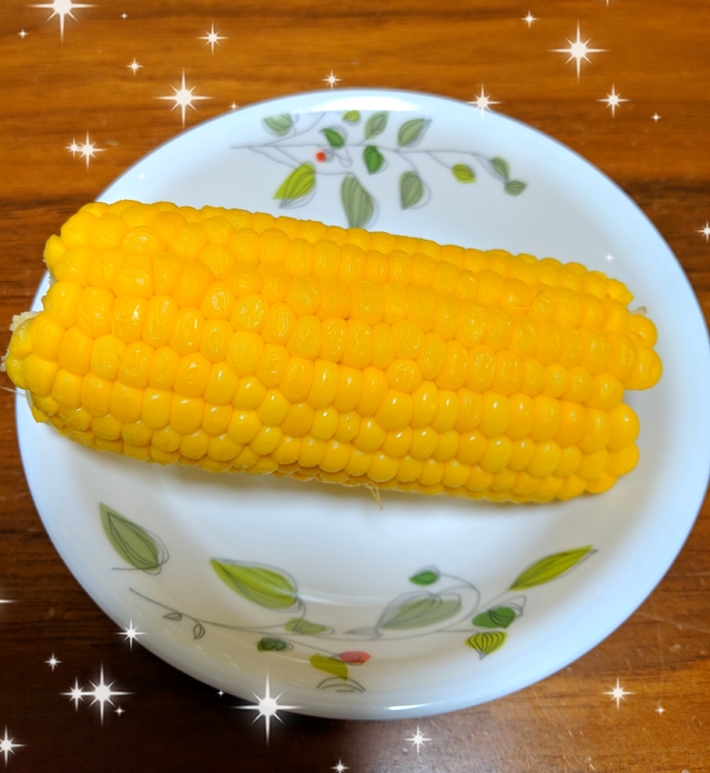 夏のとうもろこし