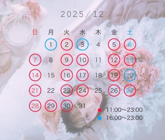 12月schedule💎❄️🎅🏻