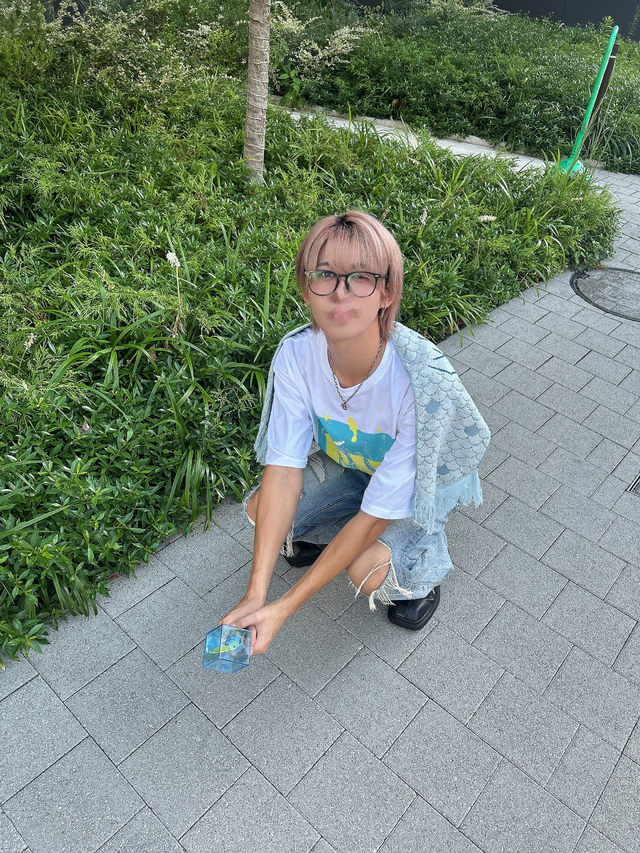 派手髪おわりー！