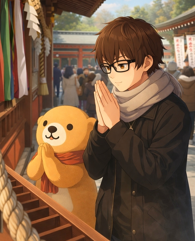 今年の初詣の1枚