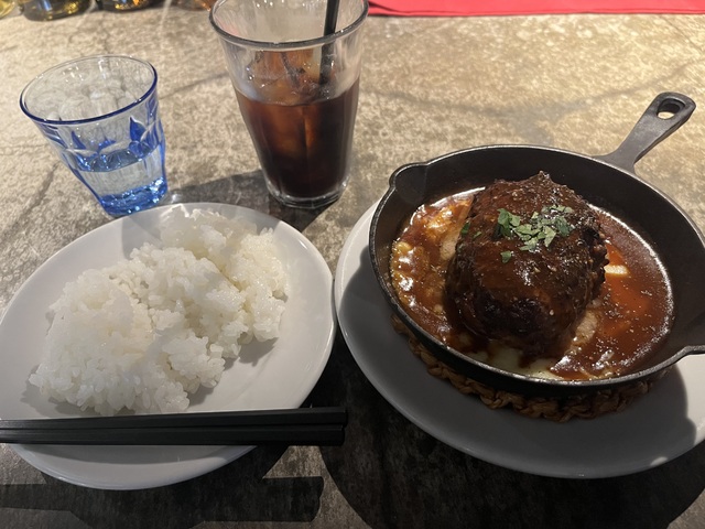 大好きなハンバーグ