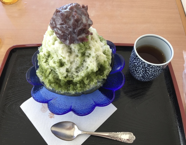 かき氷の季節？