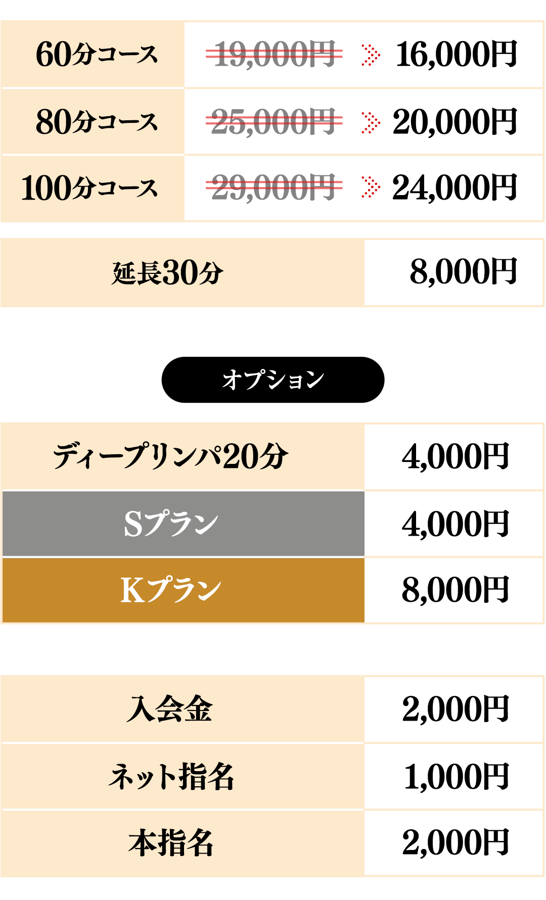 SK-SPA 料金システム