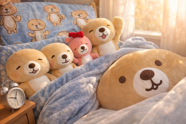 お泊まりの時は