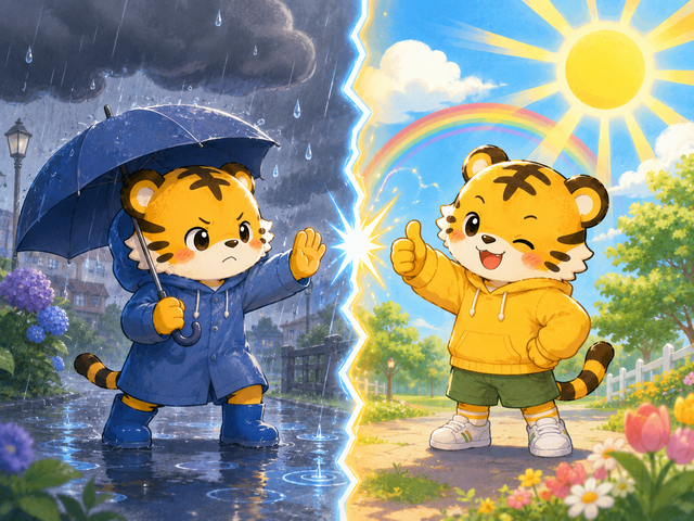 雨男vs晴れ男