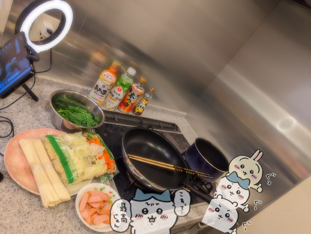 今日の撮影スタジオ(6/19)
