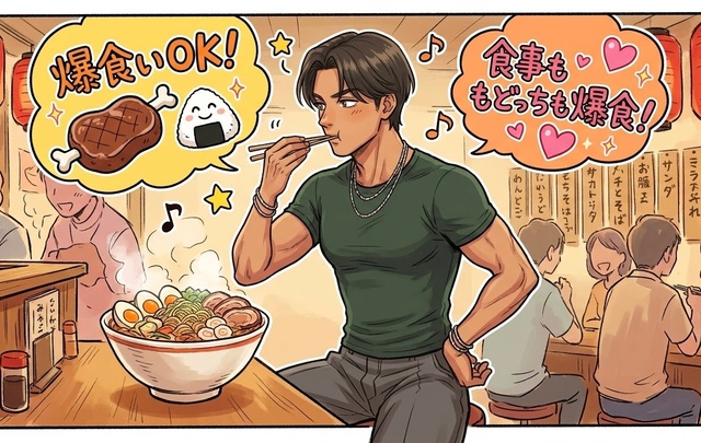 食欲と性欲は比例？
