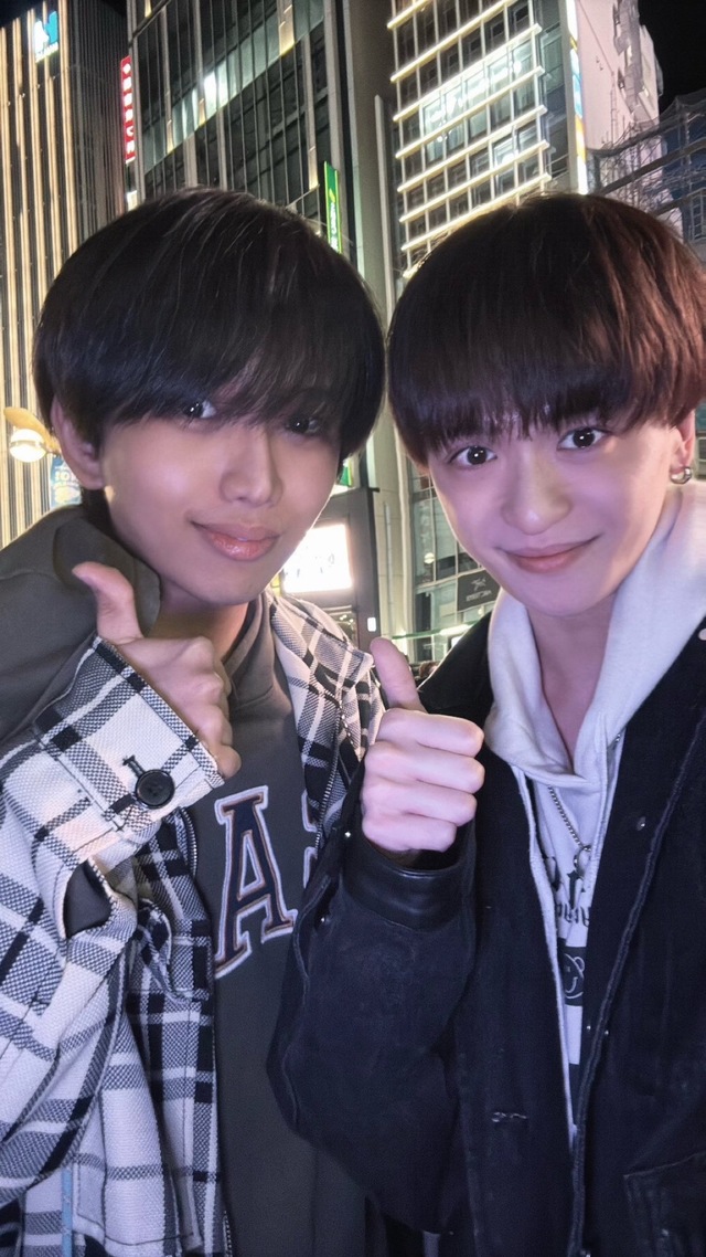 れおくんとお寿司食べたよ