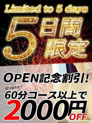 【5日間限定】2000円割引☆