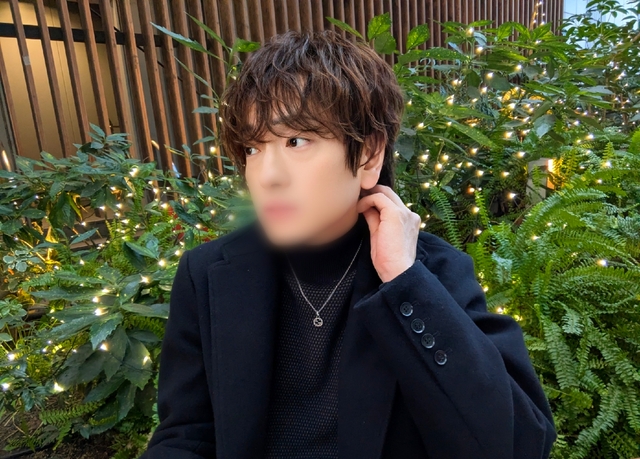 今日は黒のコーデデん