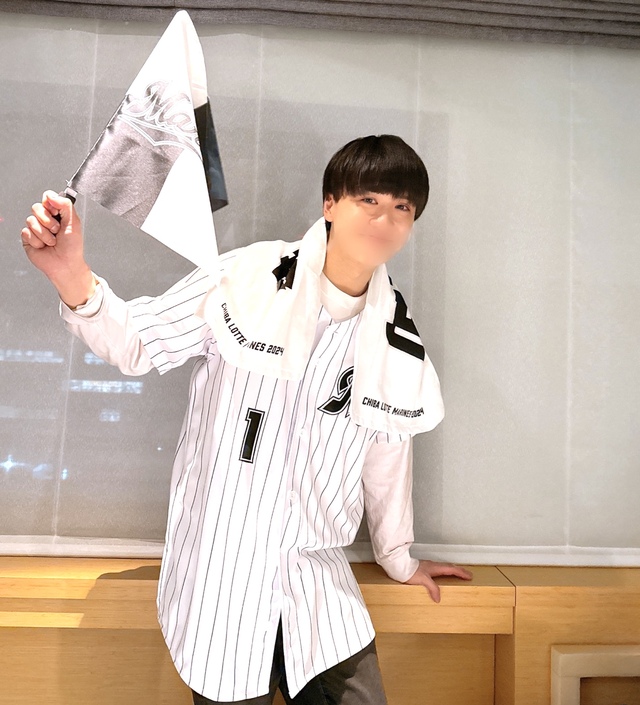 『初めて着ました⚾️』