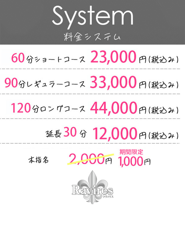 川崎ソープ【Ravijour-ラヴィジュール-】ラヴィリス価格