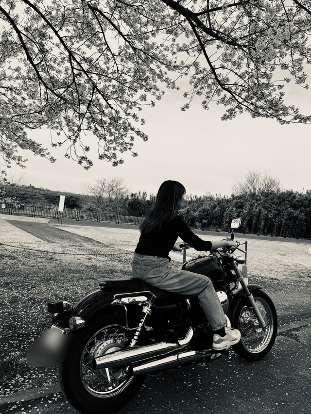 バイク女子です🏍️