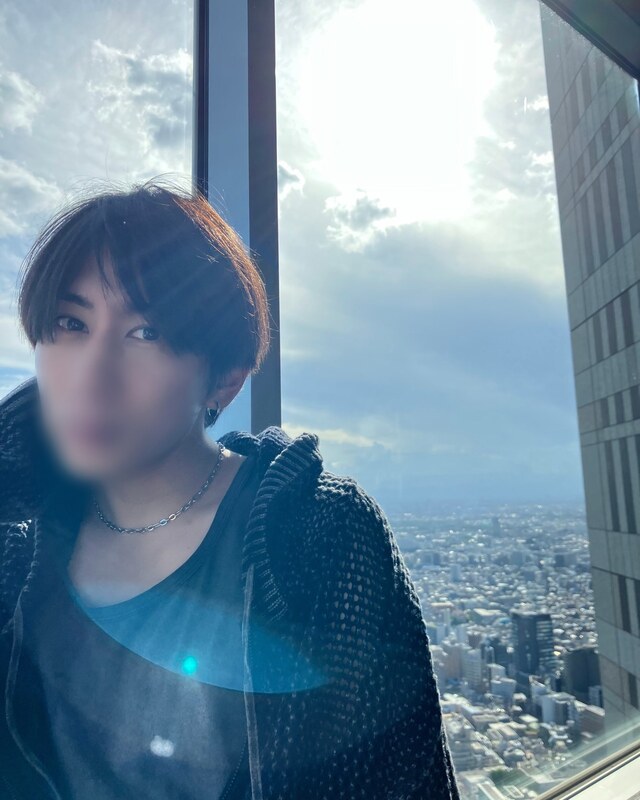 雲のふちだけ☁️